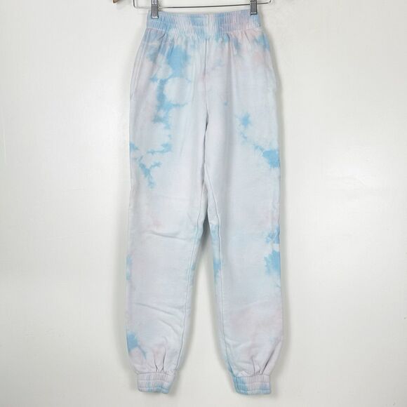 Frankies Bikinis 100% Cotton Funfetti Fleece Sweat Pants Jogger Size S $250 - Picture 2 of 9